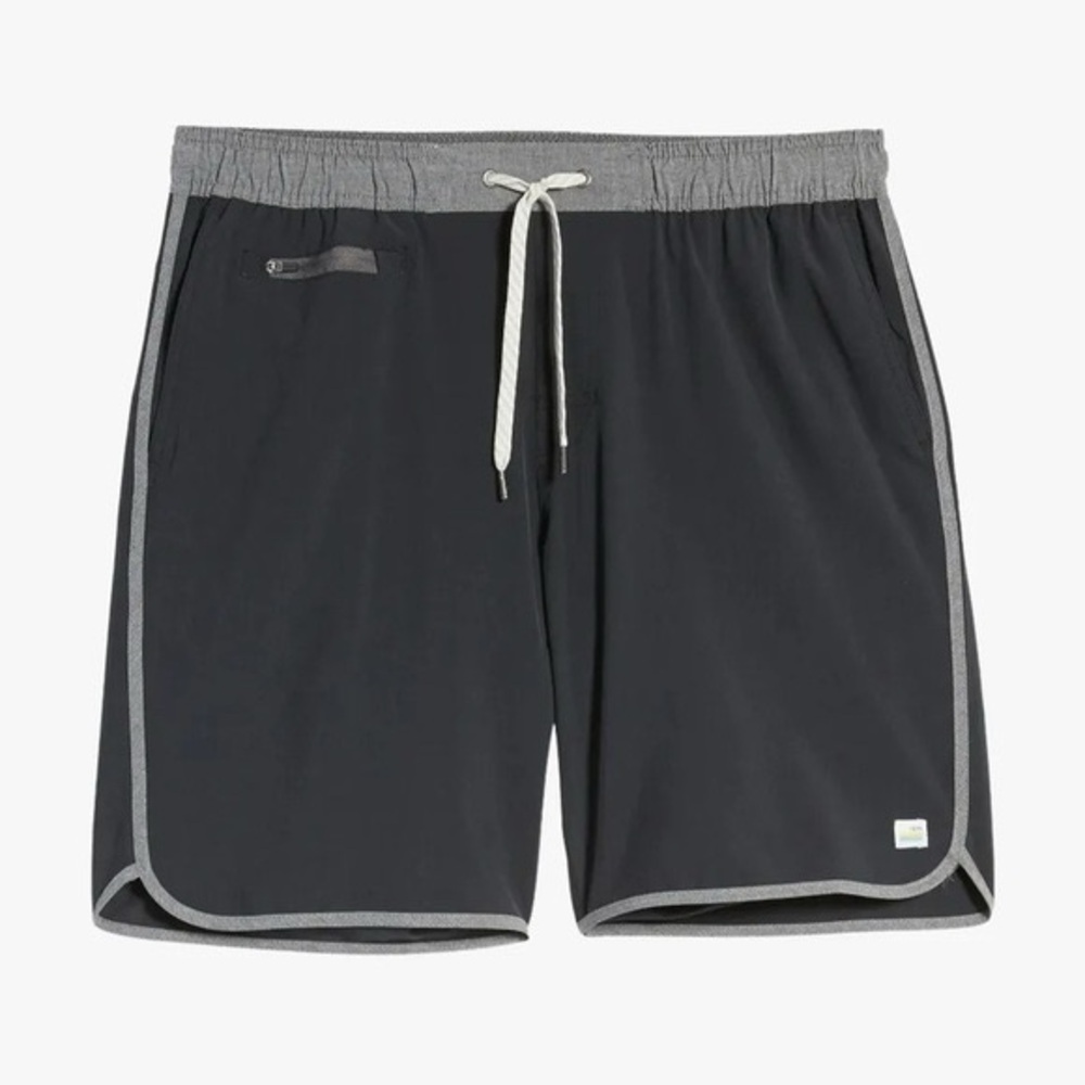 Vuori Black Banks Performance Shorts